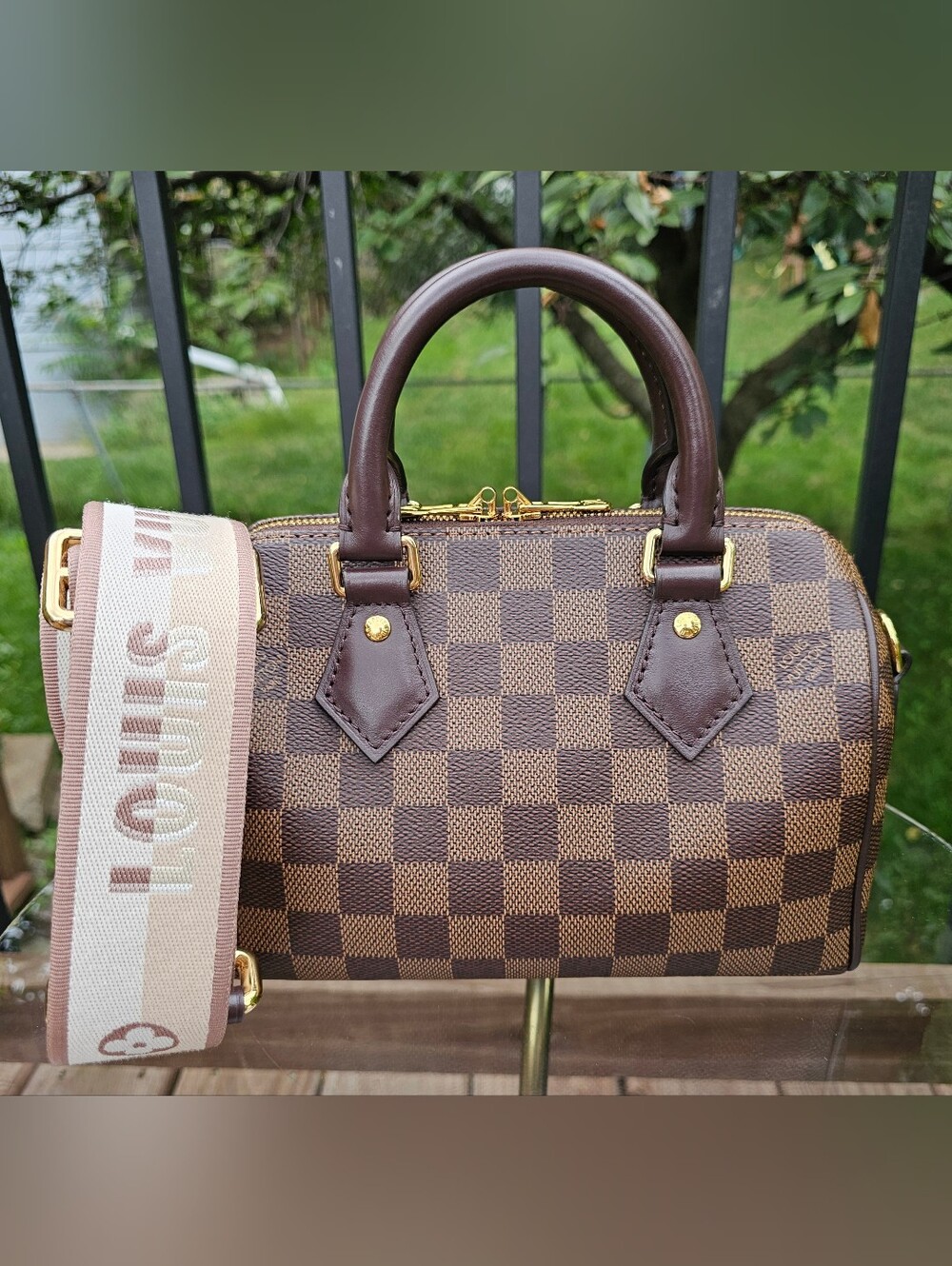 Louis Vuitton Speedy 20 Bando Damier Ebene
